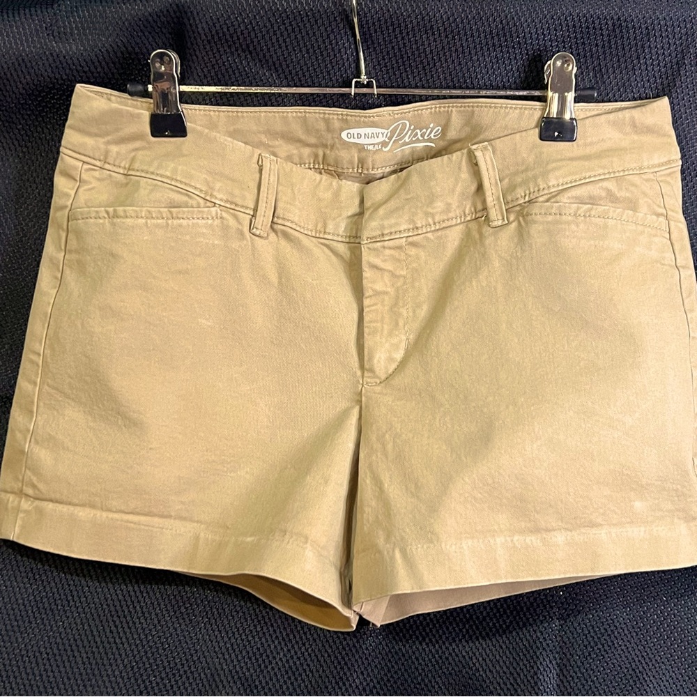 Old Navy Pixie Shorts-  Khaki size 4